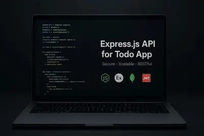 RESTful API لإدارة المهام (Todos) كجزء من ممارساتي في تطوير الـ Backend باستخدام Express.js.