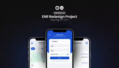 إعادة تصميم برنامج حجز تذاكر سكك حديد مصر- ENR Resedsin Project