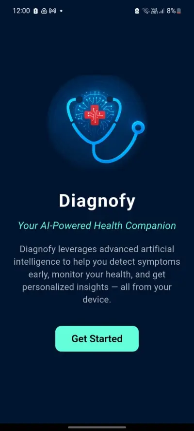تطبيق Diagnofy للهاتف المحمول
