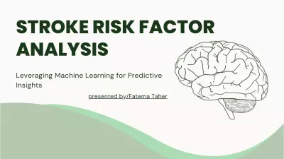 تحليل البيانات لاستخراج insights خفية واستخدام ال ML