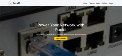 Rack It – Web Inventory Management System