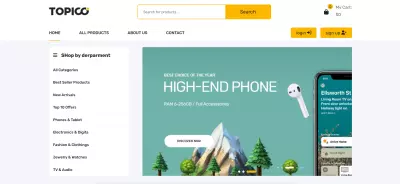 موقع بيع أونلاين احترافي (E-Commerce Website)