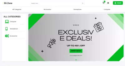 🛒 EGZone – منصة تسوق للإلكترونيات