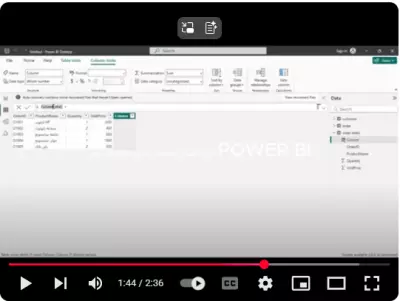شرح لخطوات فى Power Bi