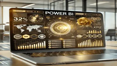 عمل داش بورد على power bi