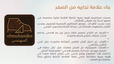 بناء علامة تجارية من الصفر (Elmuhandes)