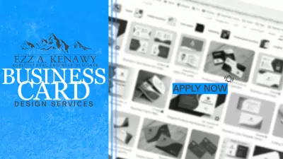 تصميم كرت عمل (Business Card) احترافي
