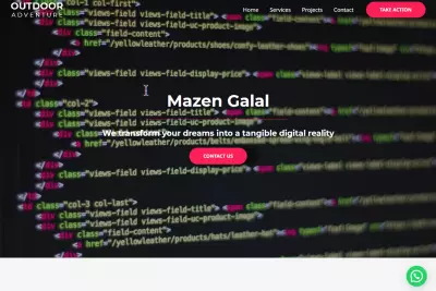 تصميم وتطوير موقع إلكتروني احترافي ومتجاوب