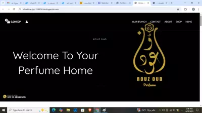 متجر الالكتروني كامل واسمه ROUZ_OUD