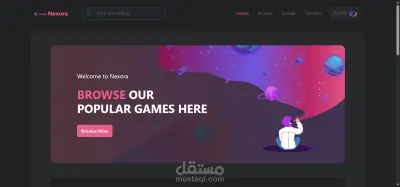 صورة العمل تطوير واجهة موقع شركة بخاصية التصميم المتجاوب (Responsive Design using bootstrap)