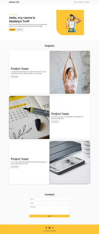 تصميم واجهة موقع احترافية باستخدام Figma (UI/UX Design)