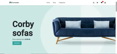 تصميم وتطوير موقع متجر الكتروني لاثاث وديكور عصري – Furmaster