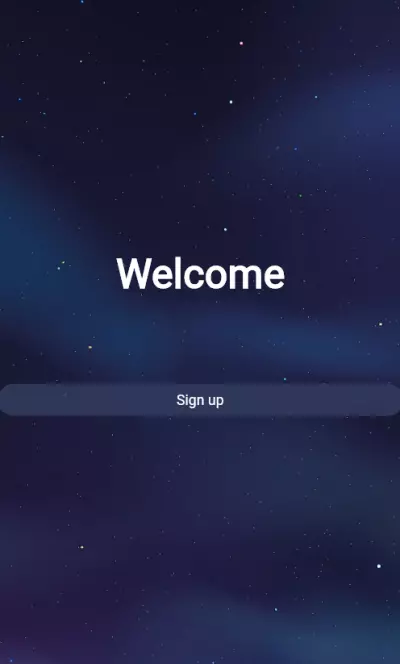 simple login & dashboard app