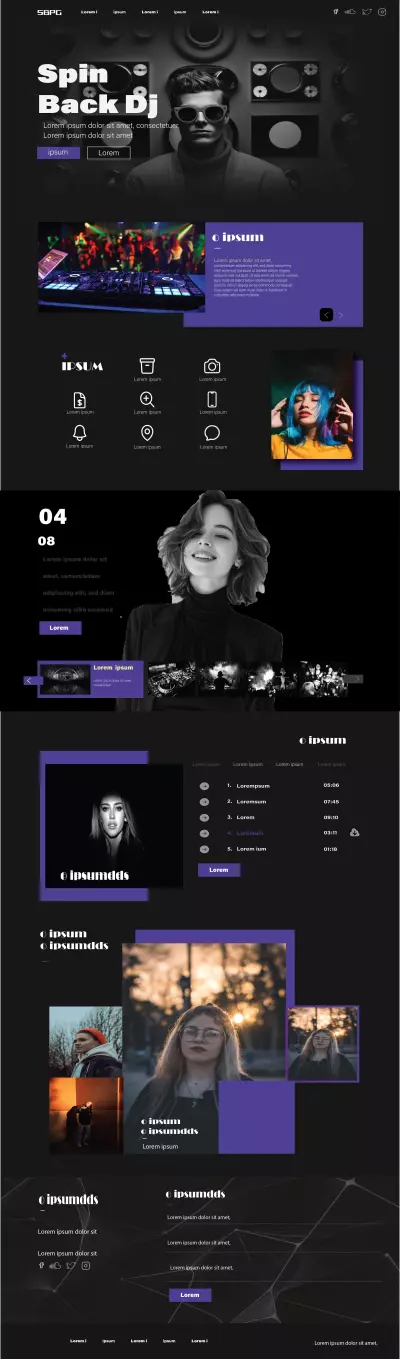 DJ website