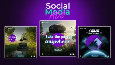TECH-SHOP Social Media ADS