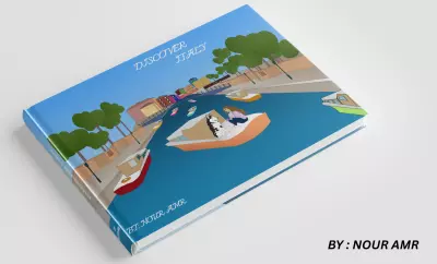 تصميم غلاف كتاب يعكس محتوى كتابك ويجذب القارئ (vector art)