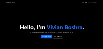 Personal Portfolio Website