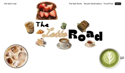 coffee page menu page