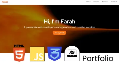 تصميم موقع بورتفوليو احترافي يعكس هويتك ويُبرز أعمالك