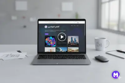 تصميم وتطوير موقع شخصي (Portfolio) لعرض الأعمال والمهارات