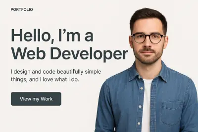 تصميم وتطوير موقع شخصي (Portfolio) لعرض الأعمال والمهارات