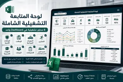 لوحة المتابعة التشغيلية الشاملة بأستخدام Excel