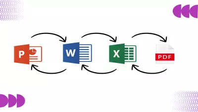 تحويل جميع ملفات Microsoft Office و PDF من صيغة لأخرى .
