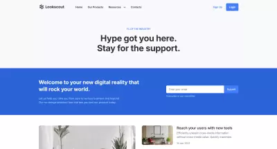 Landing Page عصرية لبيع الأثاث – HTML, CSS, JavaScript