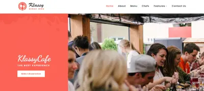 موقع اكتروني لمقهي