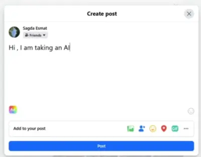 Facebook Post Automation