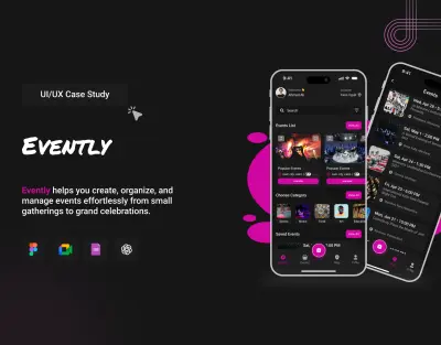 تطبيق Evently لإدارة الفعاليات