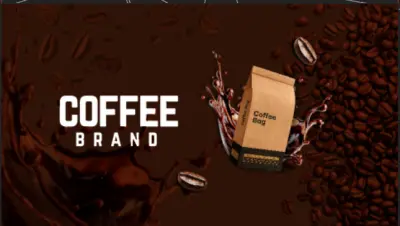 reel لمنتج قهوة