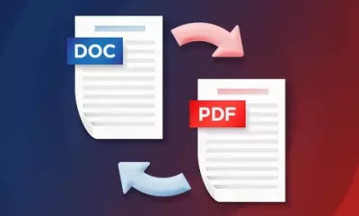 تحويل ملف word الي pdf
