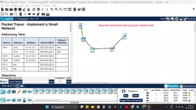 implementation of a small network
