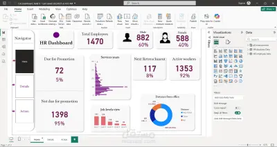تصميم Dashboards تفاعلية احترافية باستخدام Power BI
