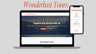 موقع شركة Wanderlust Tours