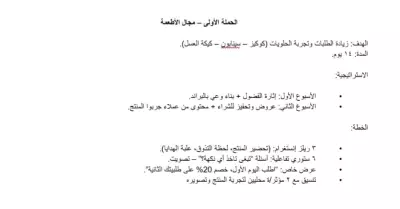 حملة مجال الأطعمة