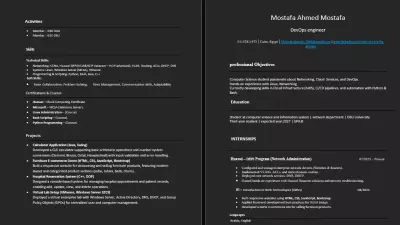 إعداد سيرة ذاتية احترافية متوافقة مع أنظمة ATS