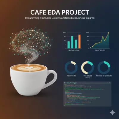 تحليل بيانات استكشافي لمقهي