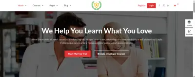 تطوير نظام إدارة تعليم إلكتروني (LMS) احترافي – Dashboard متكامل للطلاب والمدربين