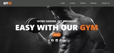 تصميم وتطوير واجهات مواقع (Frontend) احترافية باستخدام HTML, CSS, Bootstrap, JavaScript