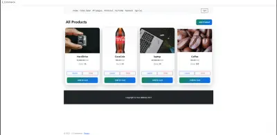 🛒 نظام تجارة إلكترونية (E-Commerce MVC / System)