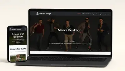 خدمة تصميم وبرمجة متجر إلكتروني احترافي للموضة والإكسسوارات باستخدام HTML وCSS وJavaScript