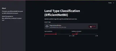 بناء موديل ML لتصنيف أنواع الأراضي باستخدام صور الأقمار الصناعية