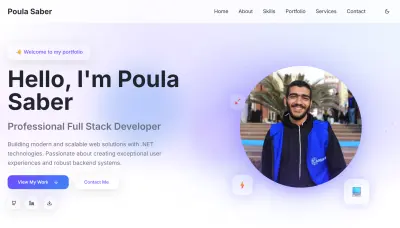 أنشئ بورتفوليو احترافي يبين للعالم خبراتك ومهاراتك بشكل جذاب