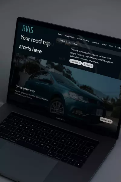 Avis Car Rental – Modern Website Redesign