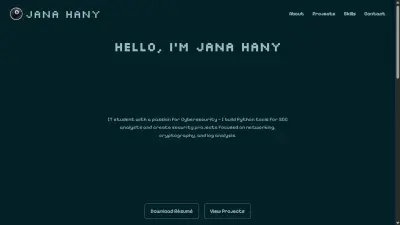 Portfolio Website Design