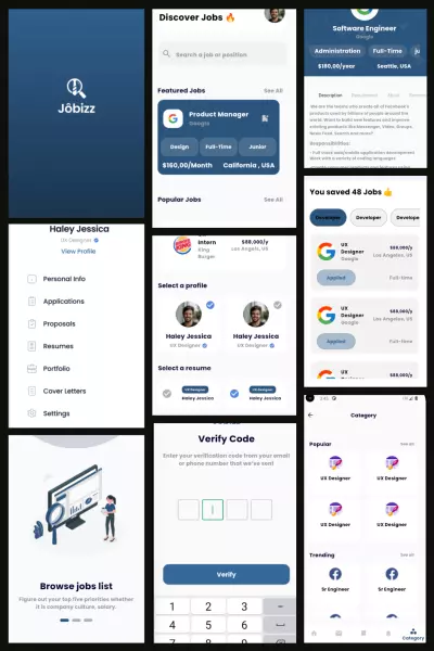 Jobizz – Job Finding App
