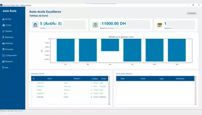 Desktop Management Application | Python (Tkinter / CustomTkinter) with SQLite or JSON