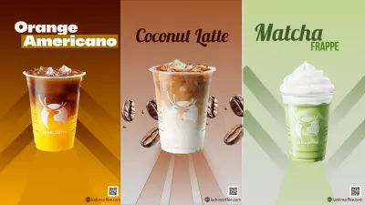 تصميم إعلانات منتجات المشروبات والكافيهات بطريقة تبرز هوية البراند